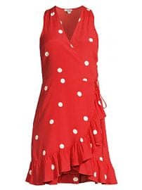 Rails - Madison Polka-Dot Wrap Dress at Saks Fifth Avenue