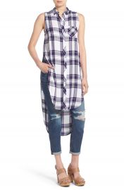 Rails  Jordyn  Sleeveless Plaid Tunic at Nordstrom