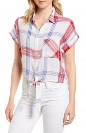 Rails Amelie Tie Front Shirt at Nordstrom