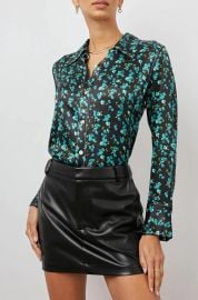 Rails Andrea top in Mint Floral at Rails