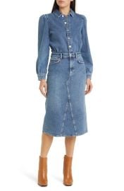 Rails Beverly Long Sleeve Nonstretch Denim Shirtdress at Nordstrom