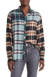 Rails Brando Mixed Plaid Button-Up Shirt at Nordstrom