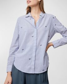 Rails Broken Hearts Taylor Button Front Shirt at Neiman Marcus