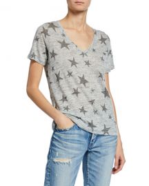 Rails Cara Star V-Neck Short-Sleeve T-Shirt at Neiman Marcus