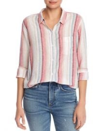 Rails Charli Metallic Striped Shirt  Women - Bloomingdale s at Bloomingdales