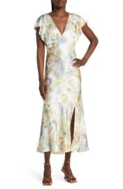 Rails Dina Flutter Sleeve Midi Dress at Nordstrom