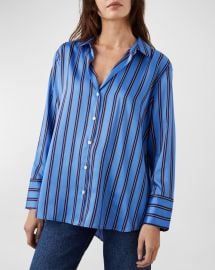 Rails Dorian Shirt in Primrose Stripe at Neiman Marcus