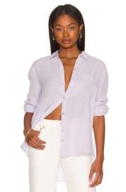 Rails Ellis Shirt in Violet at Revolve