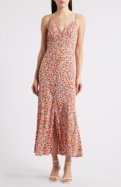 Rails Florian Floral Midi Dress in Red Posy at Nordstrom Rack at Nordstrom Rack