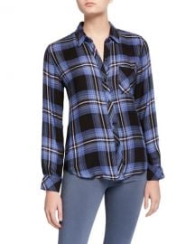 Rails Hunter Plaid Button-Down Top at Neiman Marcus