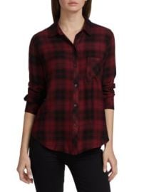 Rails Hunter Plaid Button Front Shirt on SALE at Saks Off 5th