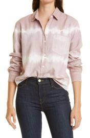 Rails Ingrid Raw Hem Tie Dye Shirt at Nordstrom