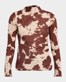 Rails Joelle Draped Mesh Top at Neiman Marcus