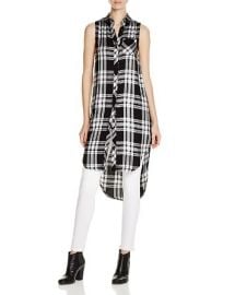 Rails Jordyn Plaid Sleeveless Shirt at Bloomingdales