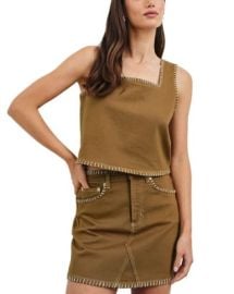 Rails Laurel Contrast Stitch Mini Skirt Bloomingdales at Bloomingdales