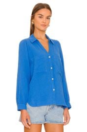 Rails Lauren Shirt in Palace Blue at Revolve