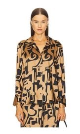 Rails Ledger Button Down Top In Santorini Sand at Revolve