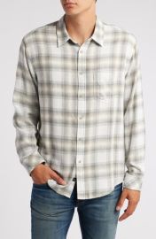 Rails Lennox Plaid Cotton Blend Button-Up Shirt at Nordstrom