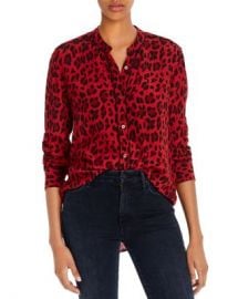 Rails Lillian Piped Leopard Print Shirt  Women - Bloomingdale s at Bloomingdales