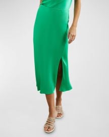 Rails Maya Satin Midi Skirt at Neiman Marcus