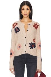 Rails Millie Cardigan in Mauve Meadow at Revolve