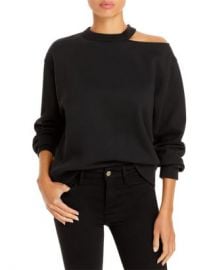 WornOnTV: Stella’s black sweatshirt with shoulder cutout on Chicago ...