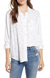 Rails Rocsi Heart Print Shirt at Nordstrom