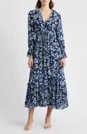 Rails Rois Floral Ruffle Long Sleeve Maxi Dress at Nordstrom
