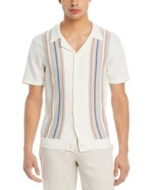 Rails Silas Knit Regular Fit Button Down Camp Shirt Bloomingdale39s at Bloomingdales