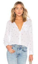 Rails Taylor Button Down Shirt in Little Paris from Revolve com at Revolve