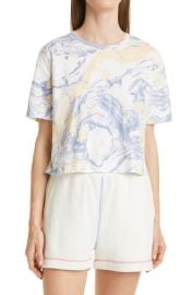 Rails The Boxy Marble Crop T-Shirt at Nordstrom