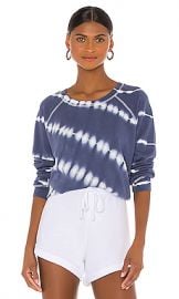 Rails Theo Sweatshirt in Sapphire Tie Dye from Revolve com at Revolve