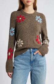 Rails Winter Floral Anise Sweater at Nordstrom