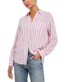 Rails Wren Striped Button Front Blouse Bloomingdales at Bloomingdales