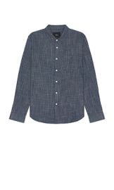 Rails Wyatt Button Down Shirt In Navy Etch at Revolve