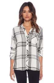 Rails in White Black Charcoal Hunter Shirt at Revolve