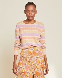 Raimi Color-Blocked Pullover at Veronica Beard