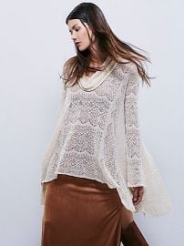 Rain Fall Cowl Neck Pullover at Free People