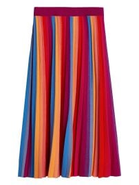 Rainbow Knit Midi Skirt by Banana Republic at Banana Republic