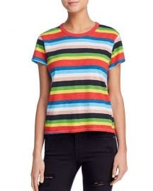 Rainbow Striped Tee at Bloomingdales