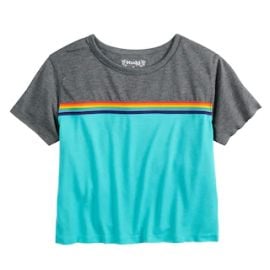 Rainbow Striped Tee at Kohls