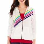 Rainbow striped hoodie at JC Penney at JC Penney