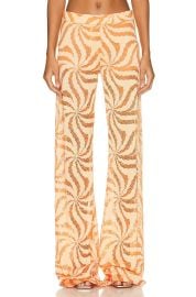 Raisa Vanessa Metallic Lace Palazzo Pants at Forward