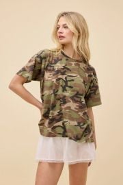 Raised On Country Camo Merch Tee Daydreamer at Daydreamer