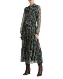 Ralph Lauren Ascot Print Georgette Dress     Bloomingdales at Bloomingdales