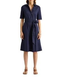 Ralph Lauren Belted Shirt Dress Bloomingdales at Bloomingdales