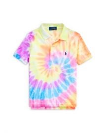 Ralph Lauren Boys  x27  Tie-Dyed Polo Shirt - Little Kid Kids - Bloomingdale s at Bloomingdales