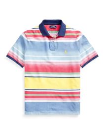 Ralph Lauren Classic Fit Faded Stripe Polo Shirt at Yoox