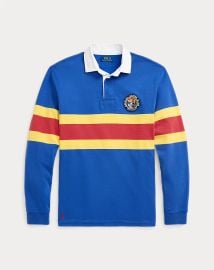 Ralph Lauren Classic Fit Striped Jersey Rugby Shirt at Ralph Lauren