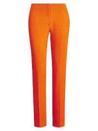 Ralph Lauren Collection - Simone Stretch-Wool Pants at Saks Fifth Avenue